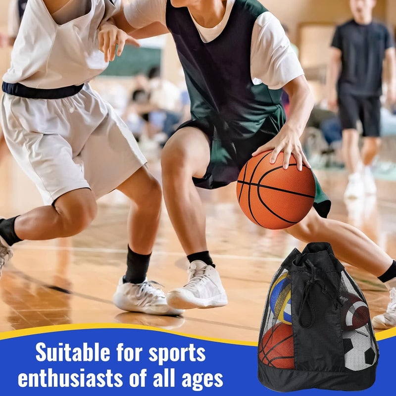 Jerify 4 Pcs Sport Balls Set Official Size Athletic Balls Include Soccer, Football, Basketball, Volleyball for Indoor Outdoor Game Youth Adult Operation Christmas Ball Gifts - Image 4